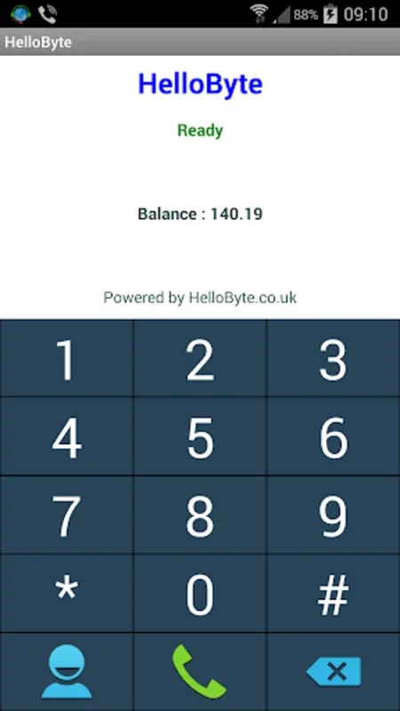 HelloByte for Android - Make VoIP Calls Effortlessly