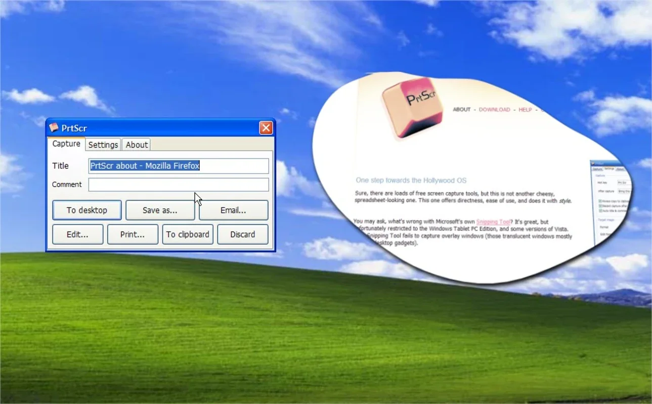 PrtScr: Free Windows Screen Grabber with Stunning Effects