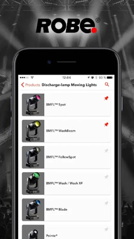 ROBE Lighting for Android - Offline Professional Lighting App