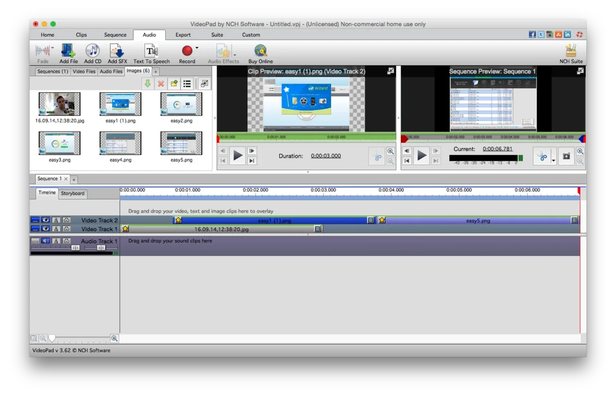 VideoPad Free Video Editor and Movie Maker for Mac - No Download Needed