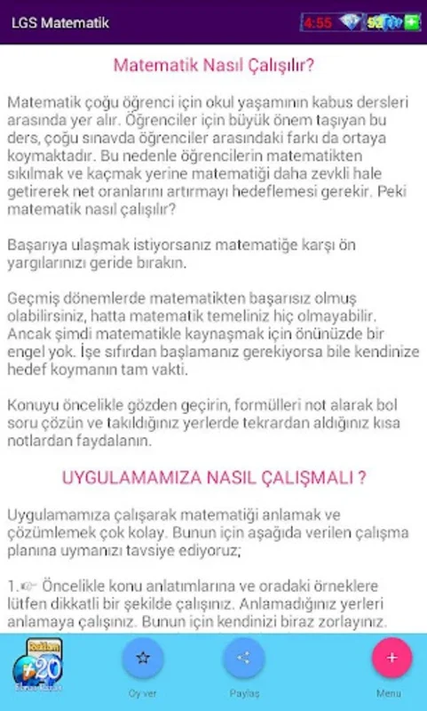 LGS Matematik 8 - Konu Anlatım for Android: Engaging Math Learning