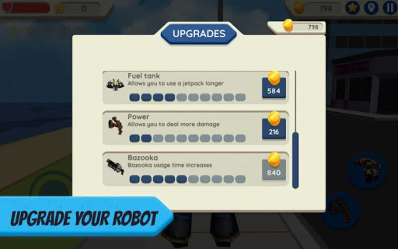 Robot Hero: City Simulator 3D for Android - Unleash Chaos