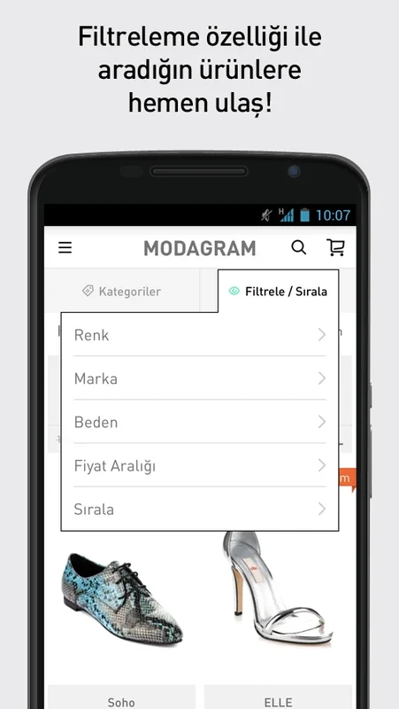 Modagram for Android: Discover Top Clothing Brands