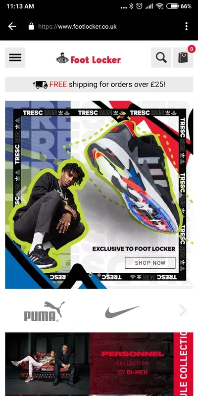 Foot Locker for Android: Track Sneaker Releases