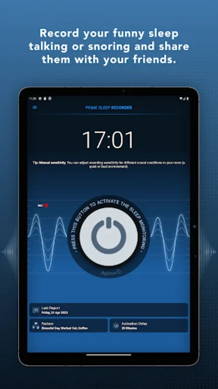 Prime Sleep Recorder for Android: AI-Powered Sleep Monitoring