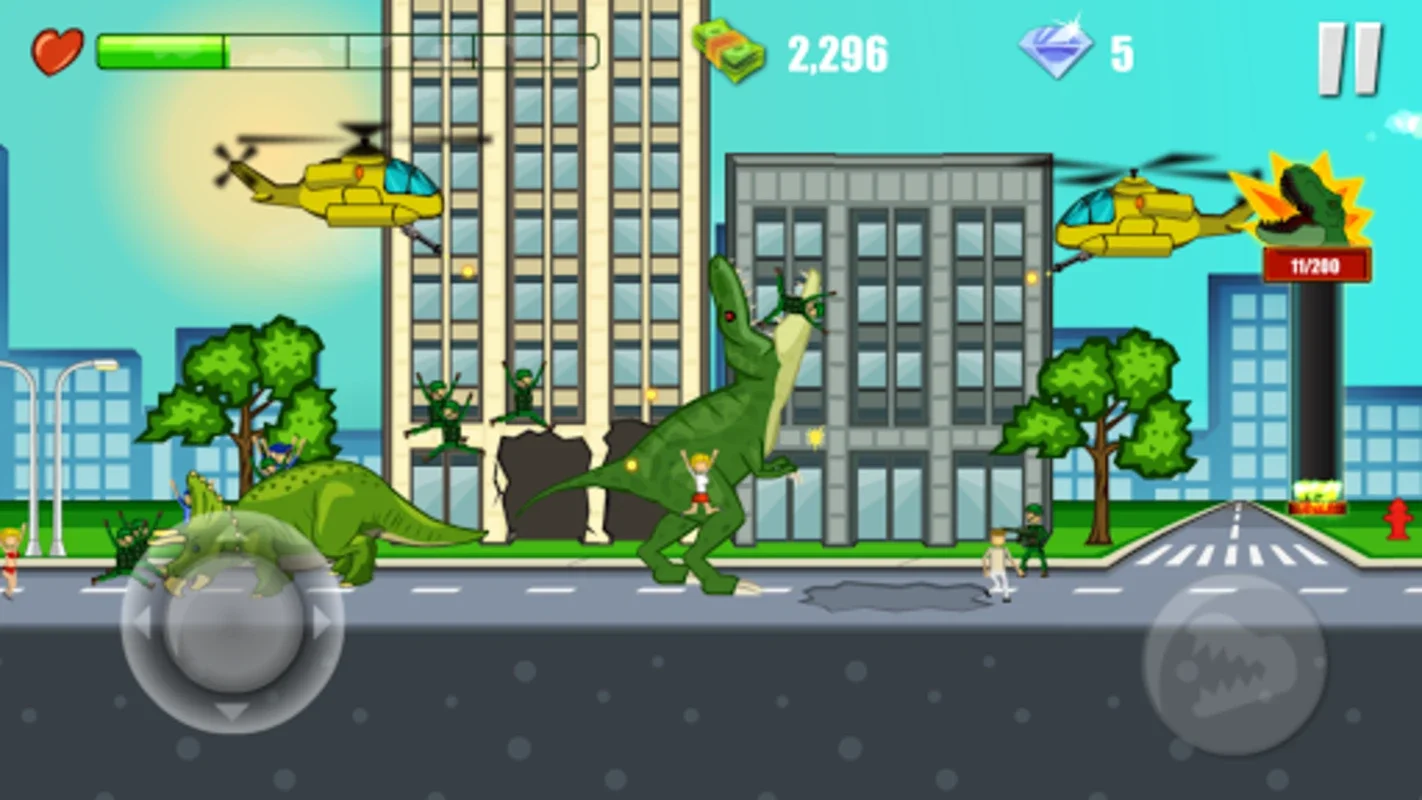 Jurassic Dinosaur City Rampage on Android: Unleash Prehistoric Mayhem