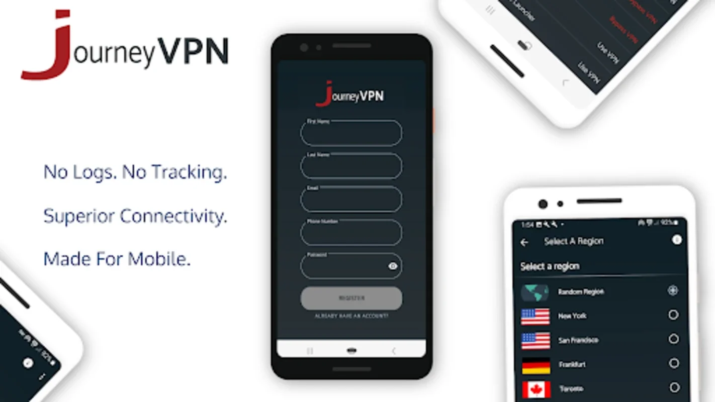 JourneyVPN - Private & Secure for Android - Secure Your Online with JourneyVPN