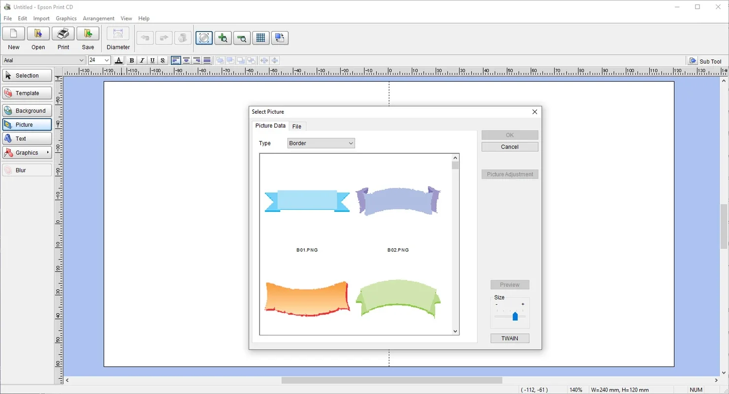 Epson Print CD for Windows - Create CD/DVD Labels & Covers