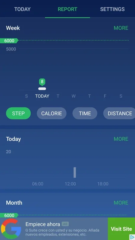 Pedometer Step Counter for Android - Track Steps and Calories