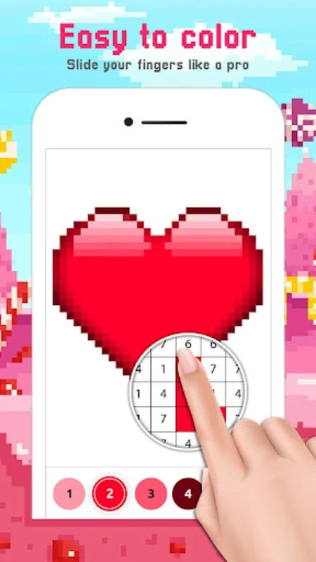 Cute Pixel Art Color by Number for Android - Download the APK from AppHuts