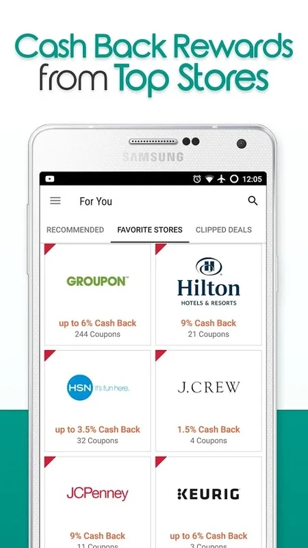 ShopAtHome Coupons for Android - Save with Ease