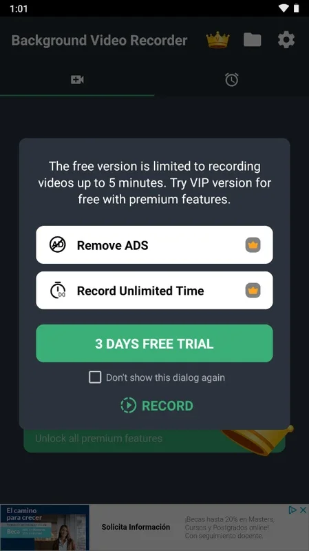 Background Video Recorder for Android - Secret Recording Made Easy