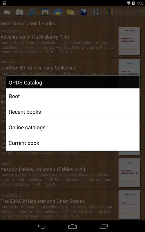 Cool Reader for Android - Open Any Text Document