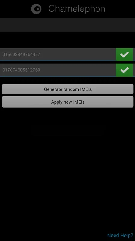 Chamelephon for Android - Easily Change IMEI