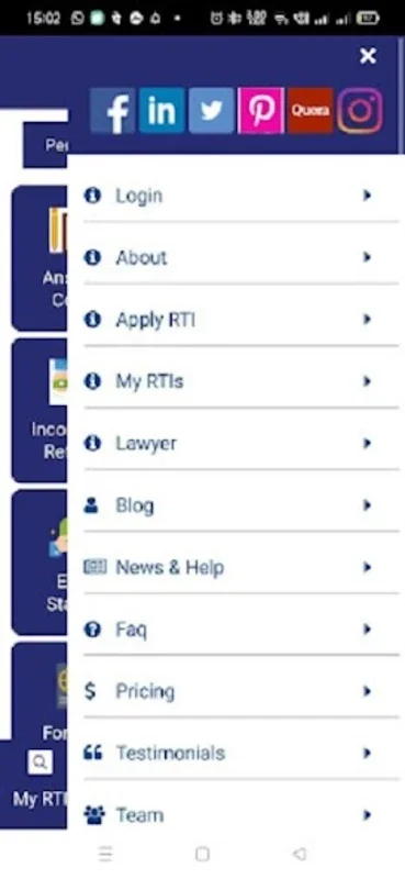 RTIGuru for Android - File RTI Applications Easily