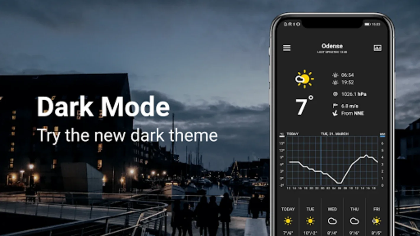 Byvejret for Android: Effortless Weather Updates