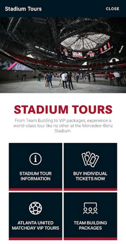 Mercedes-Benz Stadium for Android: Enhancing Event Experiences