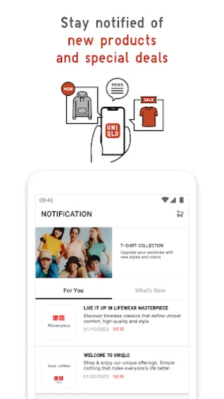 UNIQLO IN for Android - Elevate Your Shopping with Exclusive Deals