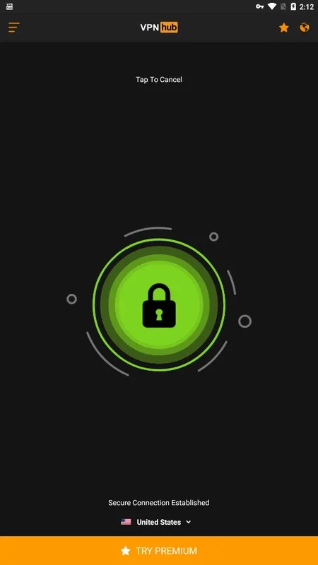 VPNhub for Android - Secure Browsing and Anonymity