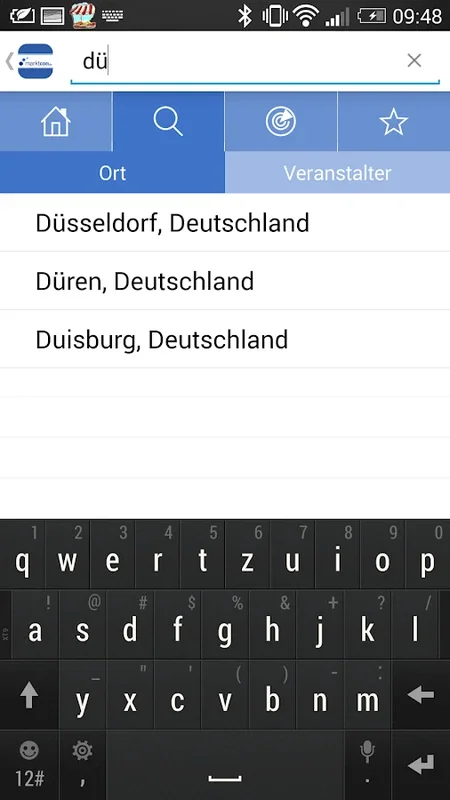 marktcom.de for Android - Find Diverse Events Easily