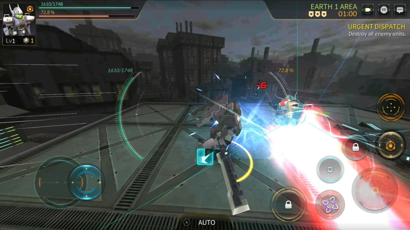 Mecha Storm for Android - Thrilling Battles Await