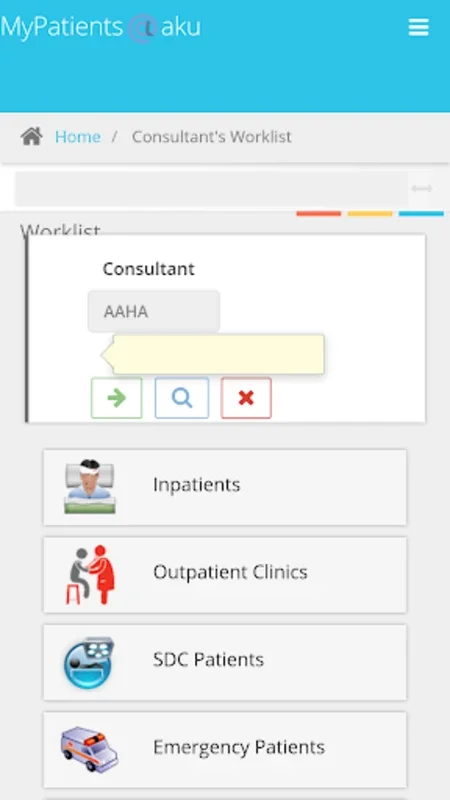 MyPatients@aku for Android: Efficient Patient Info Management