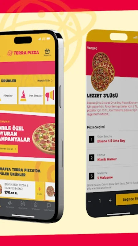 Terra Pizza for Android - Order Custom Pizzas Easily