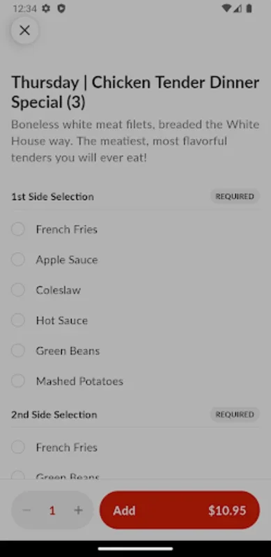 White House Chicken for Android: Effortless Meal Ordering