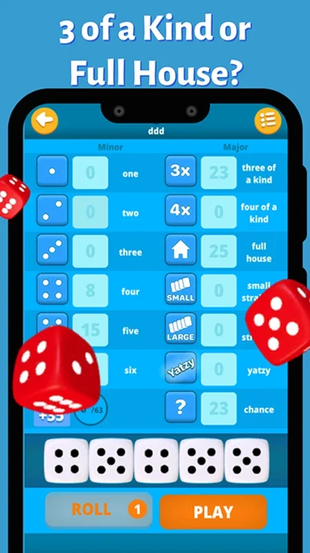 Yatzy Classic for Android - Enjoy the Classic Dice Game