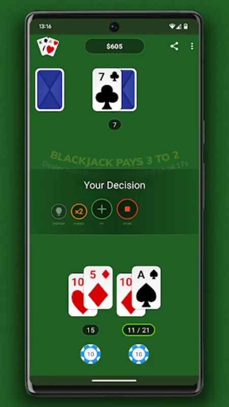 Blackjack for Android - Enjoy Anytime, Anywhere