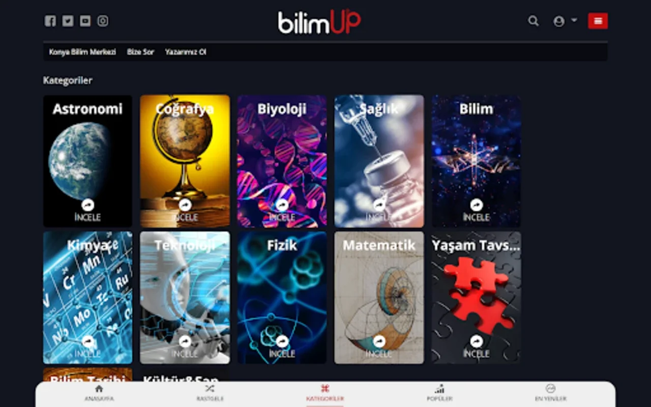 BilimUP for Android - Accessible Science App