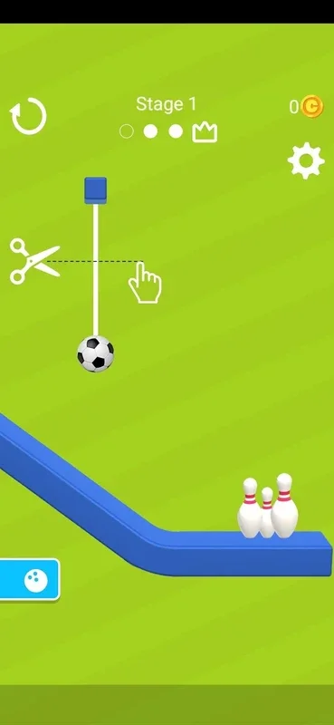 Cut the Bowling for Android: Fun Bowling Challenges