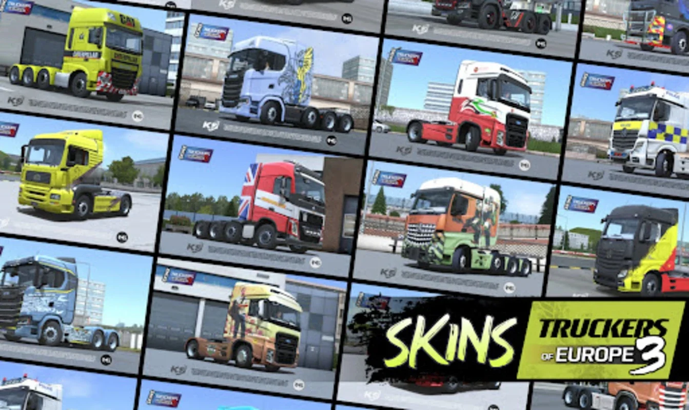 Skins Truckers Of Europe 3 for Android - Enhance Your Gaming