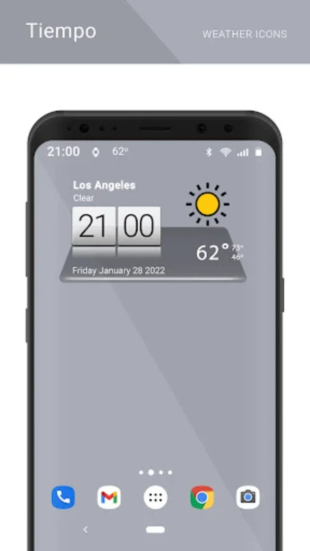 Tiempo Weather Icons for Android: Stylish Visuals