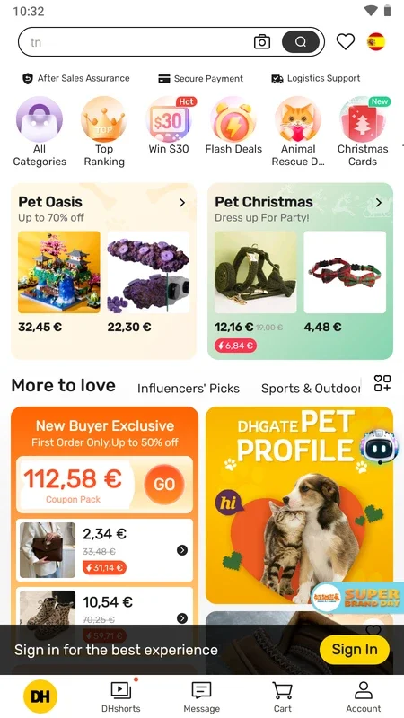 DHgate for Android - A World of Wholesale Shopping