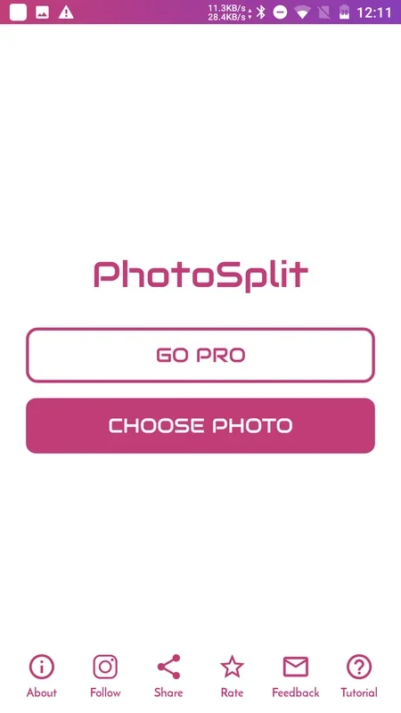 PhotoSplit for Android - Transform Photos into Mosaics