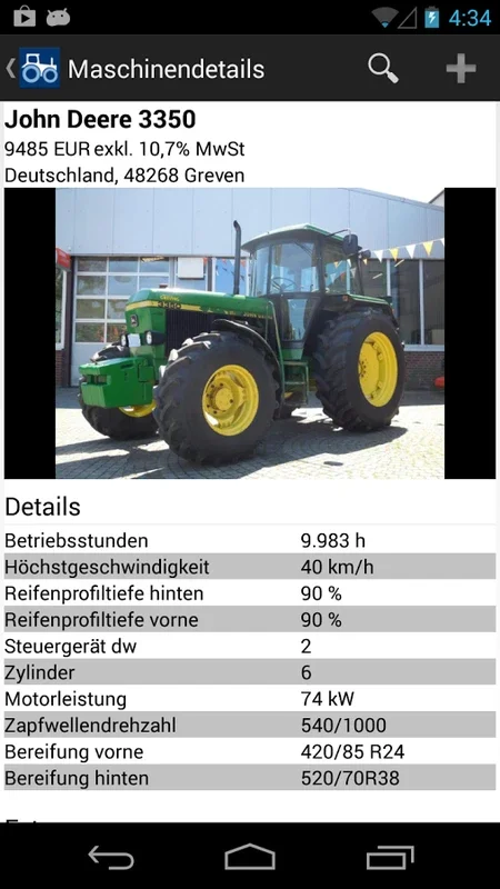 Tractorpool for Android: Simplify Buying and Selling of Farming Machinery