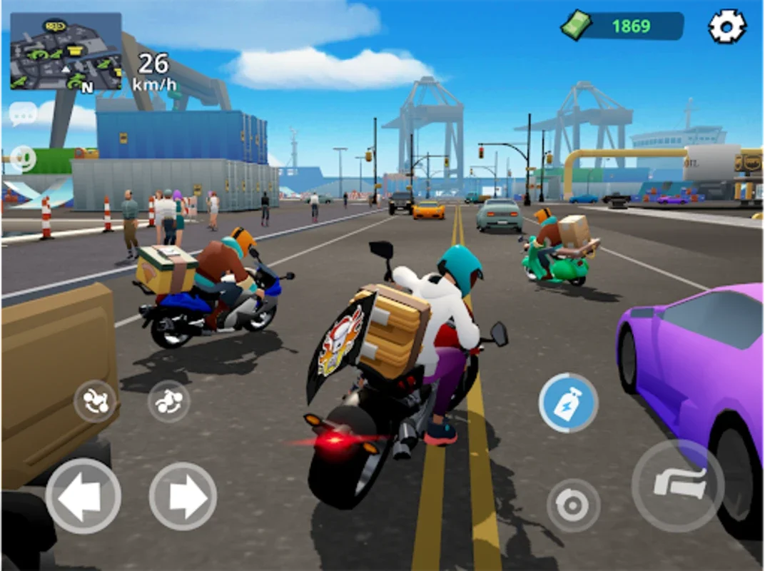 Moto City: Mad Bike Delivery - Thrilling Android Game