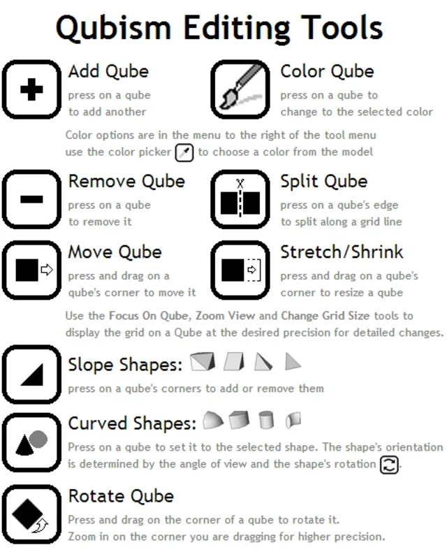 Qubism: Intuitive 3D Modeling for Android