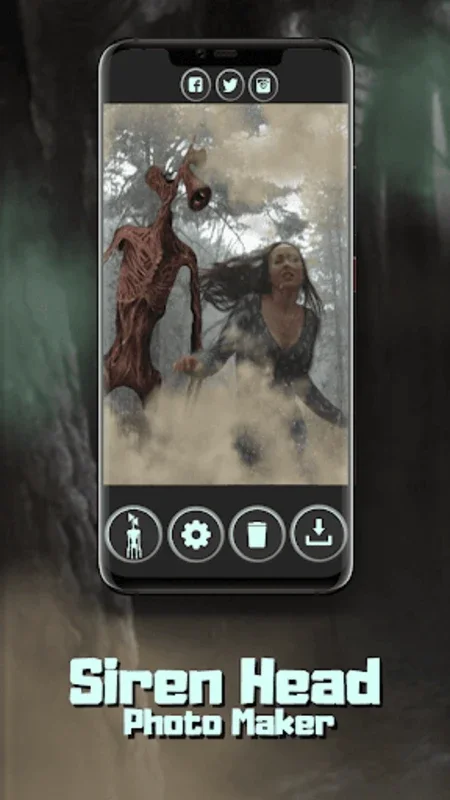 Siren Head Photo Maker for Android - Transform Photos with Horror