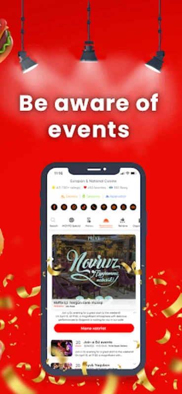 Monyo: Find Restaurant & Menu for Android