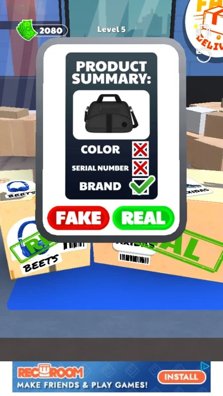 Fake Buster 3D! for Android - Detect Fakes Easily