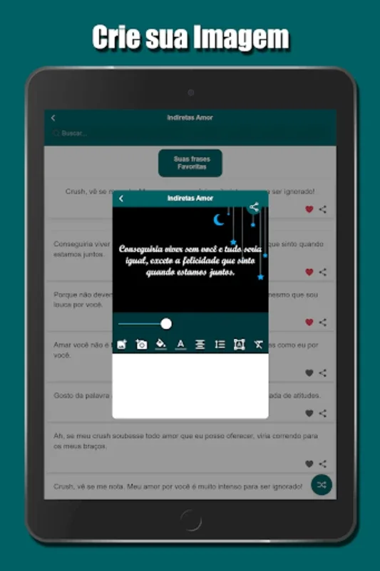 Frases Indiretas for Android - Share Subtle Phrases on Social Media