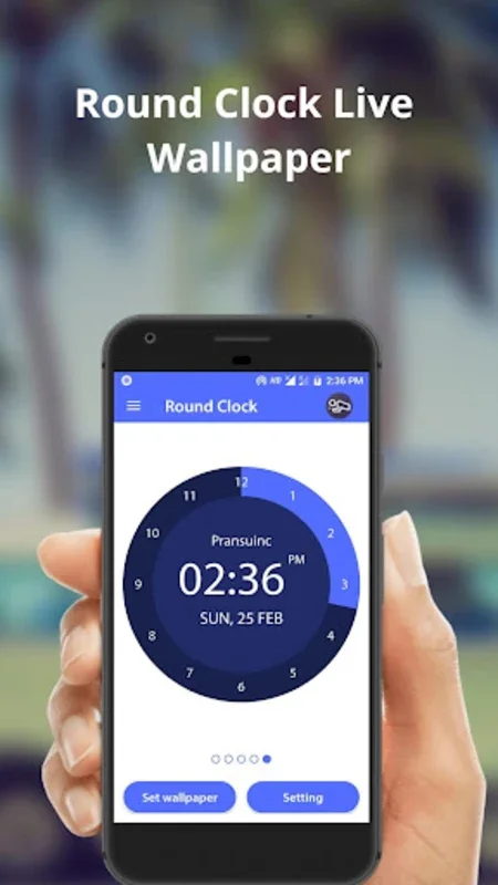 Round Clock for Android - Customize Your Time Display