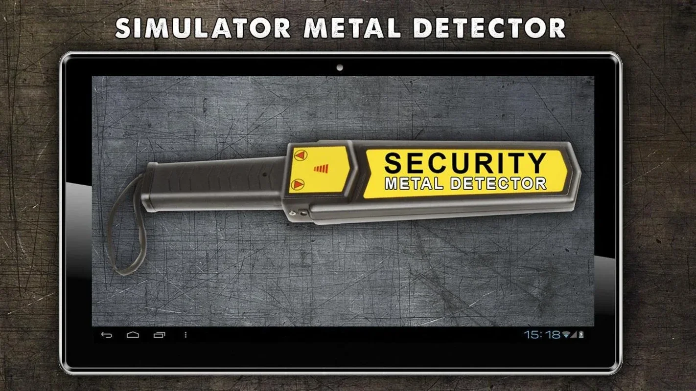 Simulator Metal Detector for Android - Fun Prank App