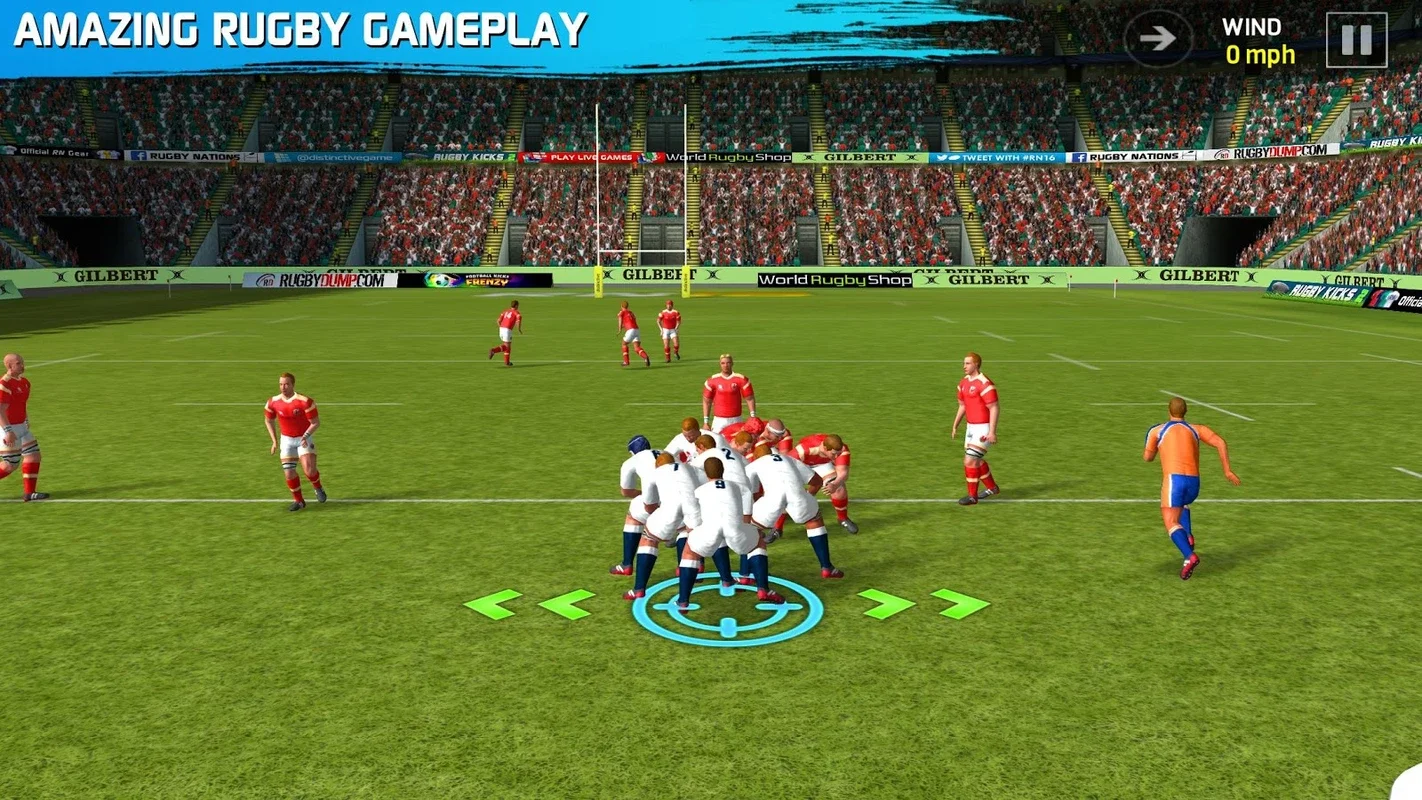 Rugby16 for Android - Immersive Rugby Experience