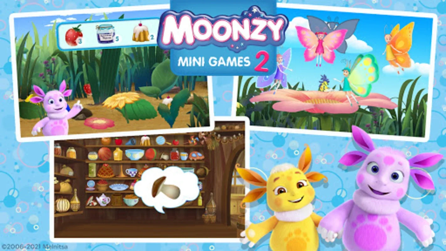 Moonzy: Mini-games for Kids on Android - Fun Learning Adventure