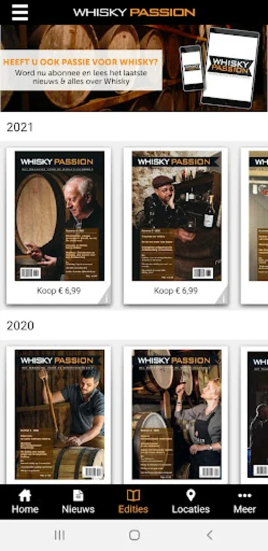 Whisky Passion for Android - Explore Global Whiskeys