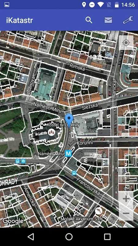 iKatastr for Android - Comprehensive Mapping Tool