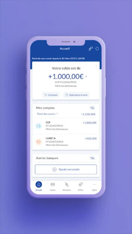 La Banque Postale Android App - Manage Finances On-the-Go